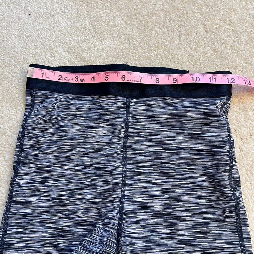 NEW Nike Pro Shorts Womens Small Blue Spacedye High Rise Training Compression - Picture 9 of 11